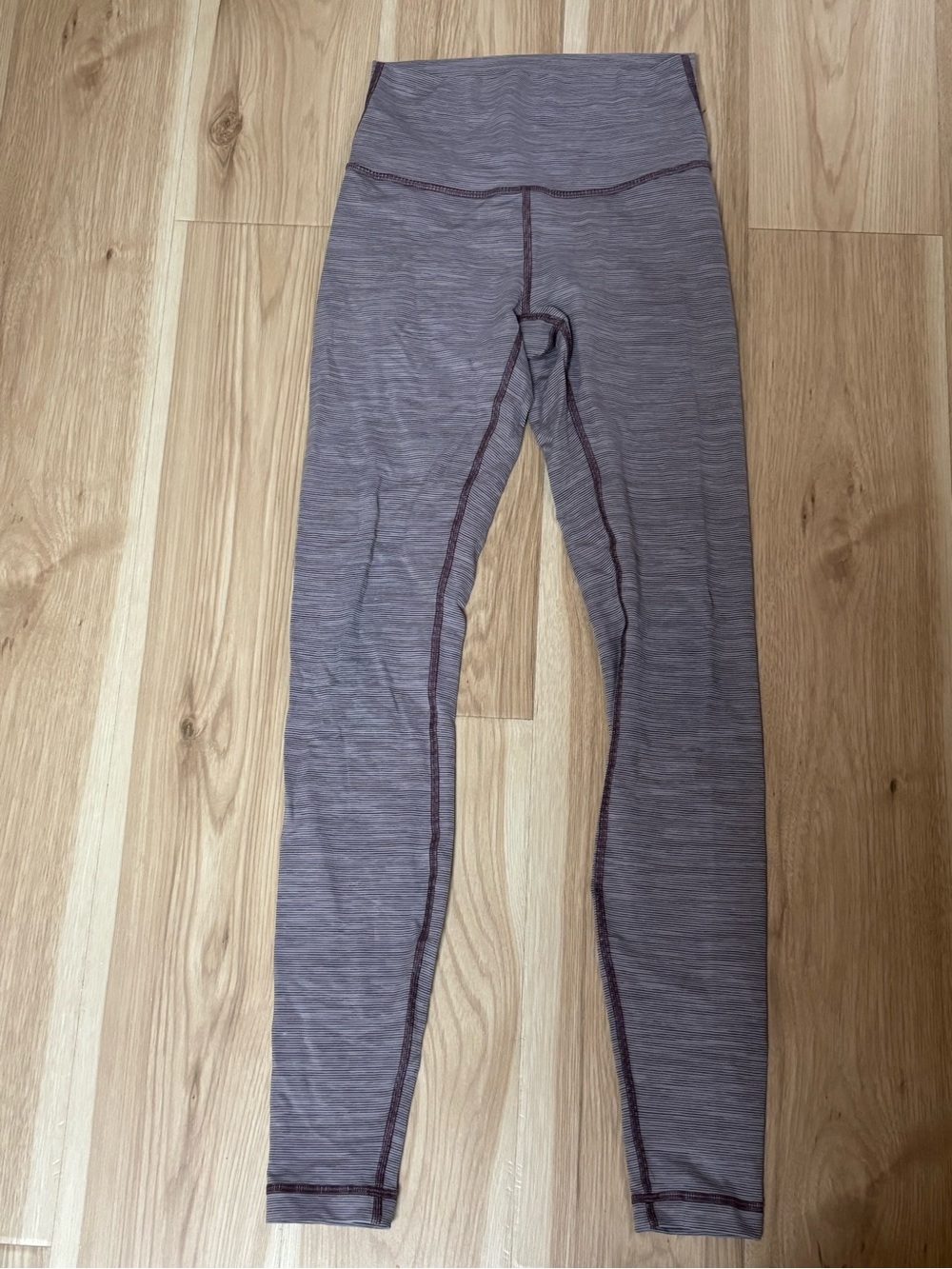 Lululemon Wunder High-Waist Purple Workout Leggings Size 4